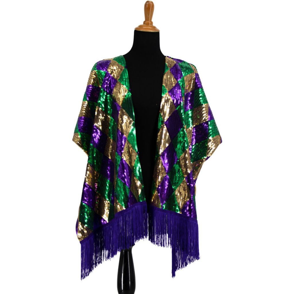 Sequin Duster Jacket