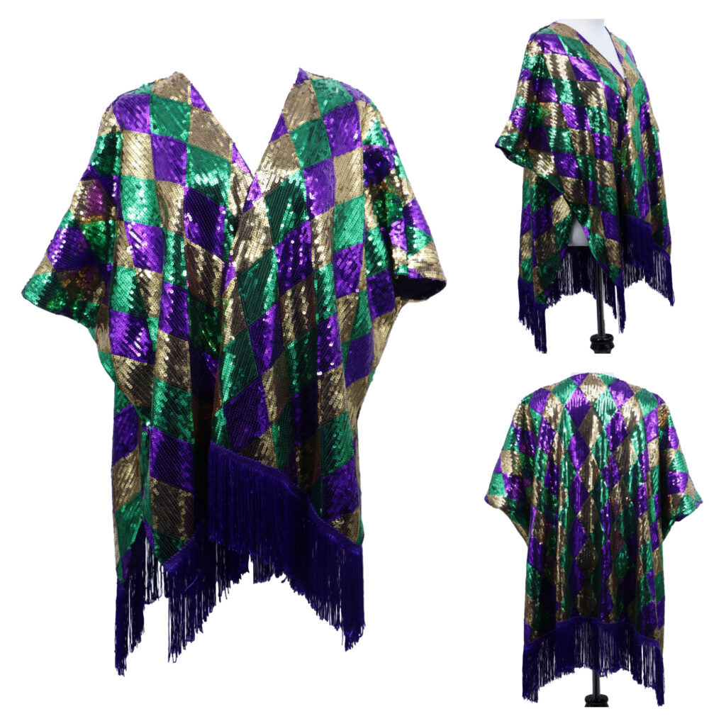 Sequin Duster Jacket