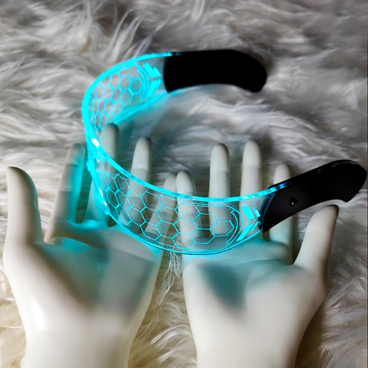 LED Honeycomb Glasses